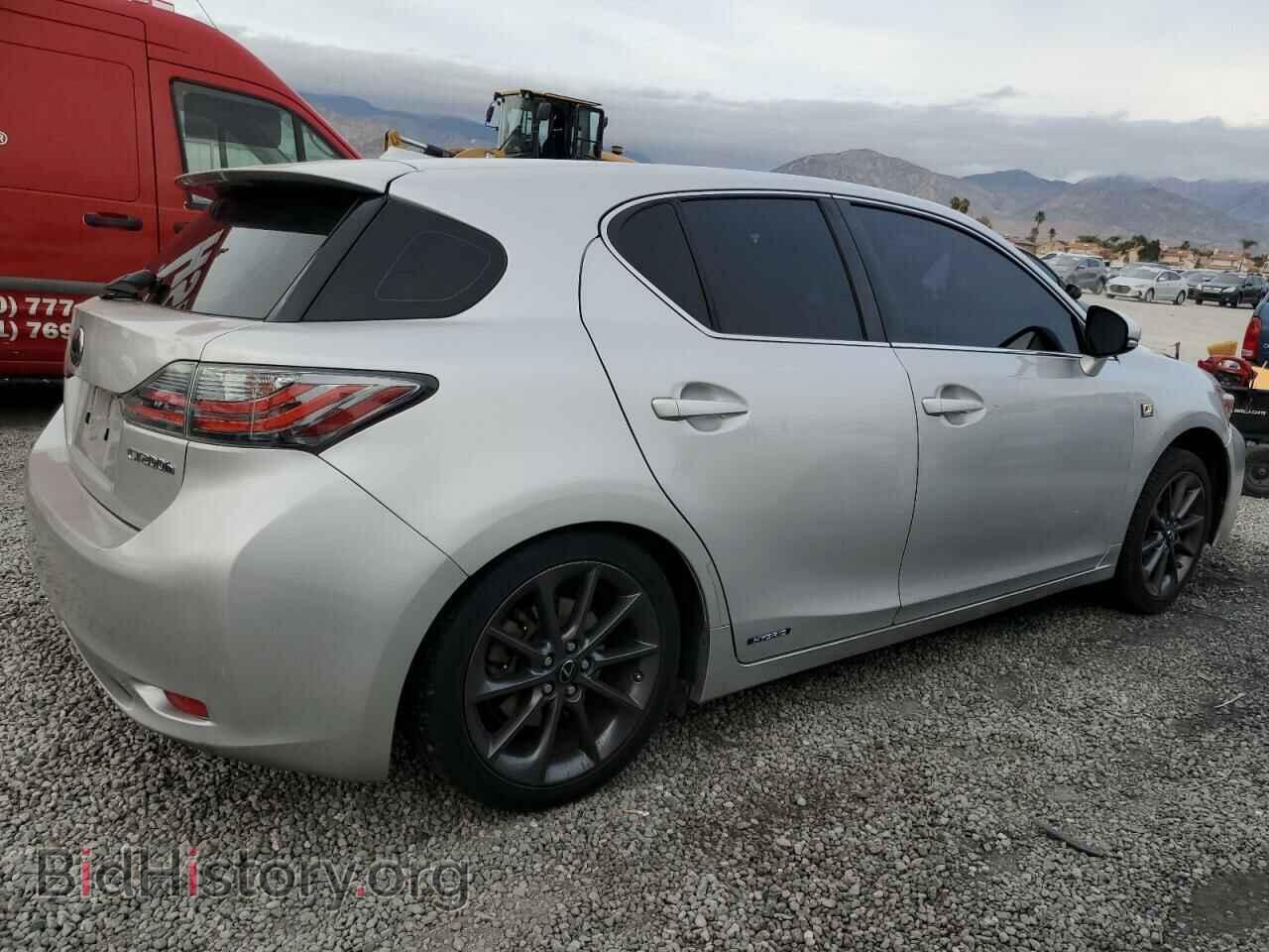 2012 LEXUS CT 200 - VIN: JTHKD5BH7C2080384 - Фото 3