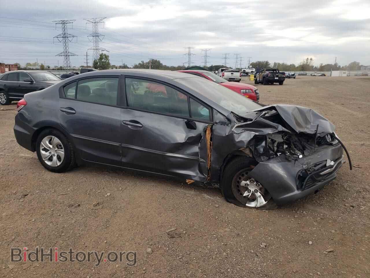 2013 HONDA CIVIC - VIN: 19XFB2F55DE001399 - Фото 4