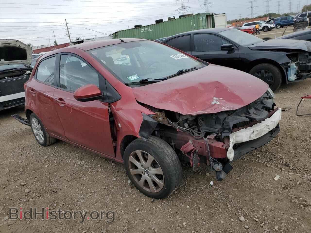 2014 MAZDA 2 - VIN: JM1DE1LY5E0174597 - Фото 4