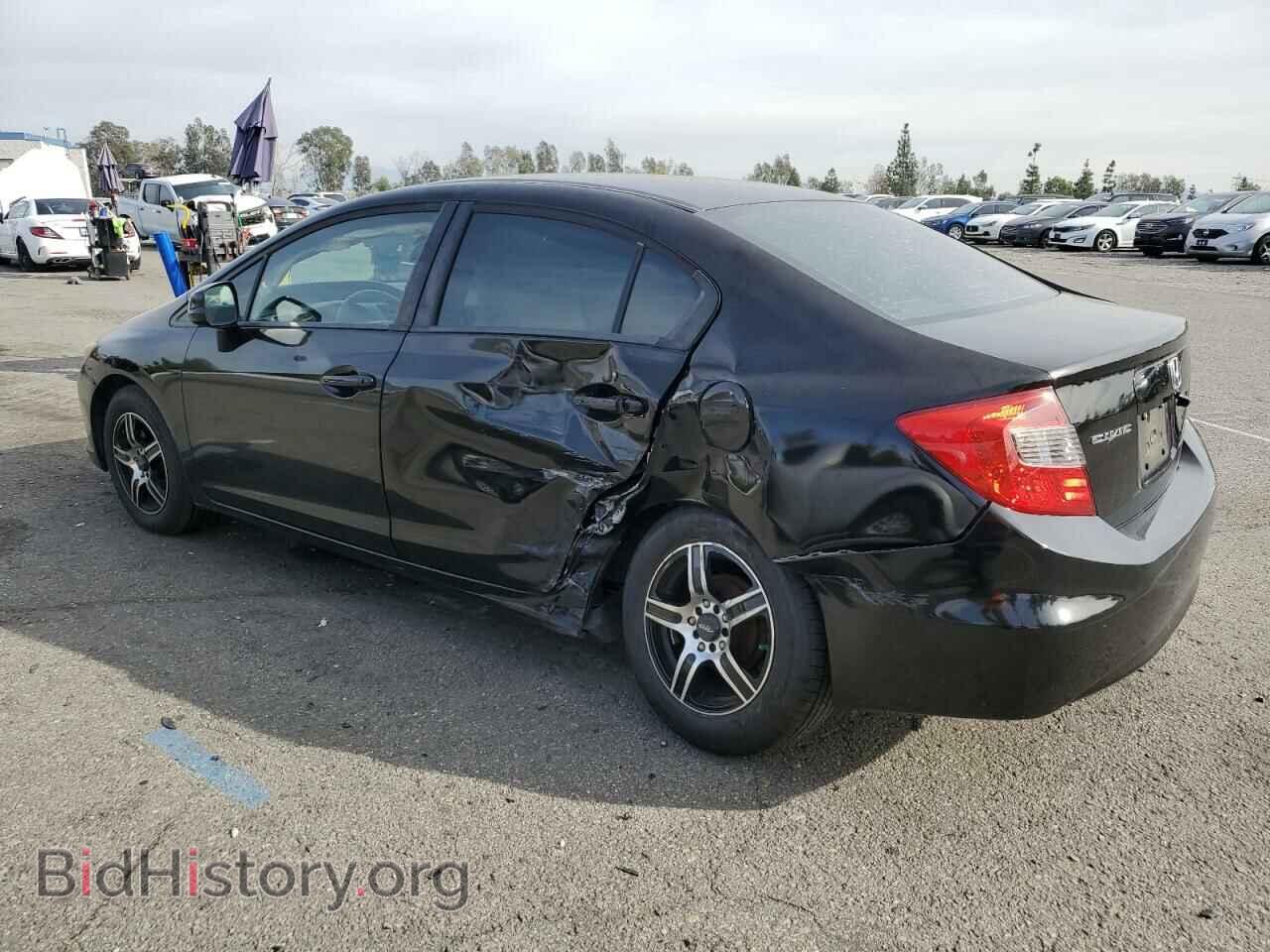 2012 HONDA CIVIC - VIN: 2HGFB2F5XCH609410 - Фото 2