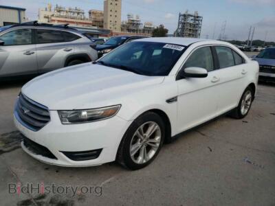 2015 Ford TAURUS SEL, white — VIN 1FAHP2E9XFG175475, Copart
