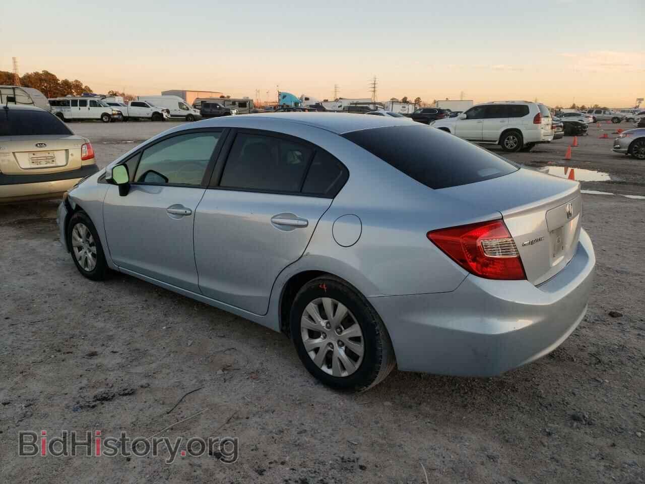 2012 HONDA CIVIC - VIN: 2HGFB2F51CH547704 - Фото 2