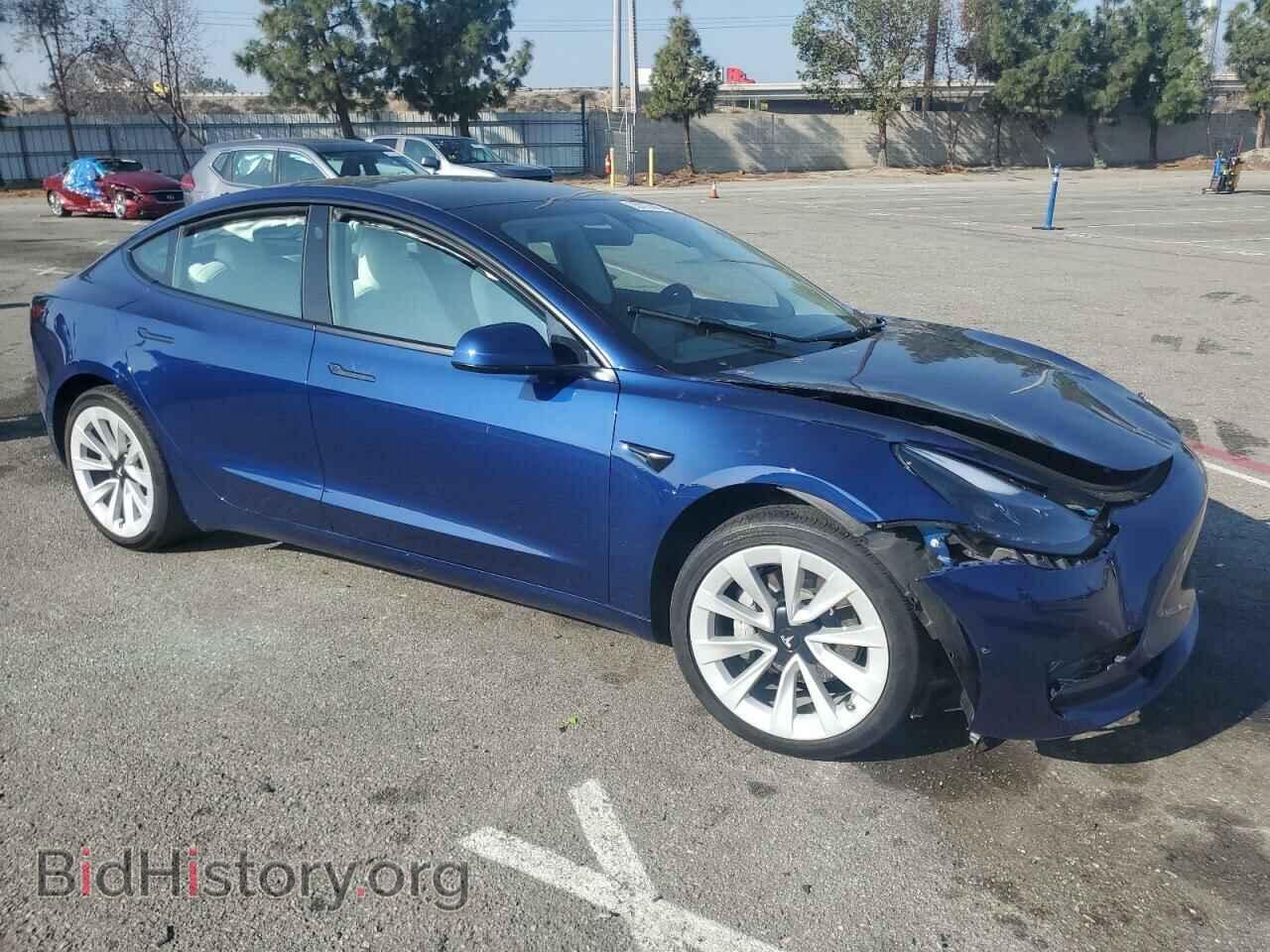 2022 TESLA MODEL 3 - VIN: 5YJ3E1EB6NF295497 - Фото 4