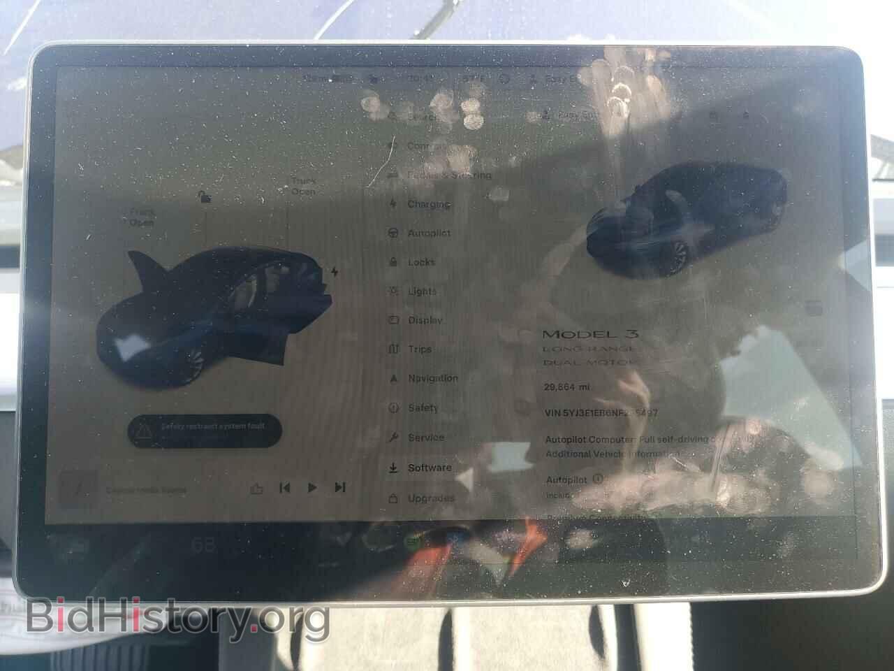 2022 TESLA MODEL 3 - VIN: 5YJ3E1EB6NF295497 - Фото 9