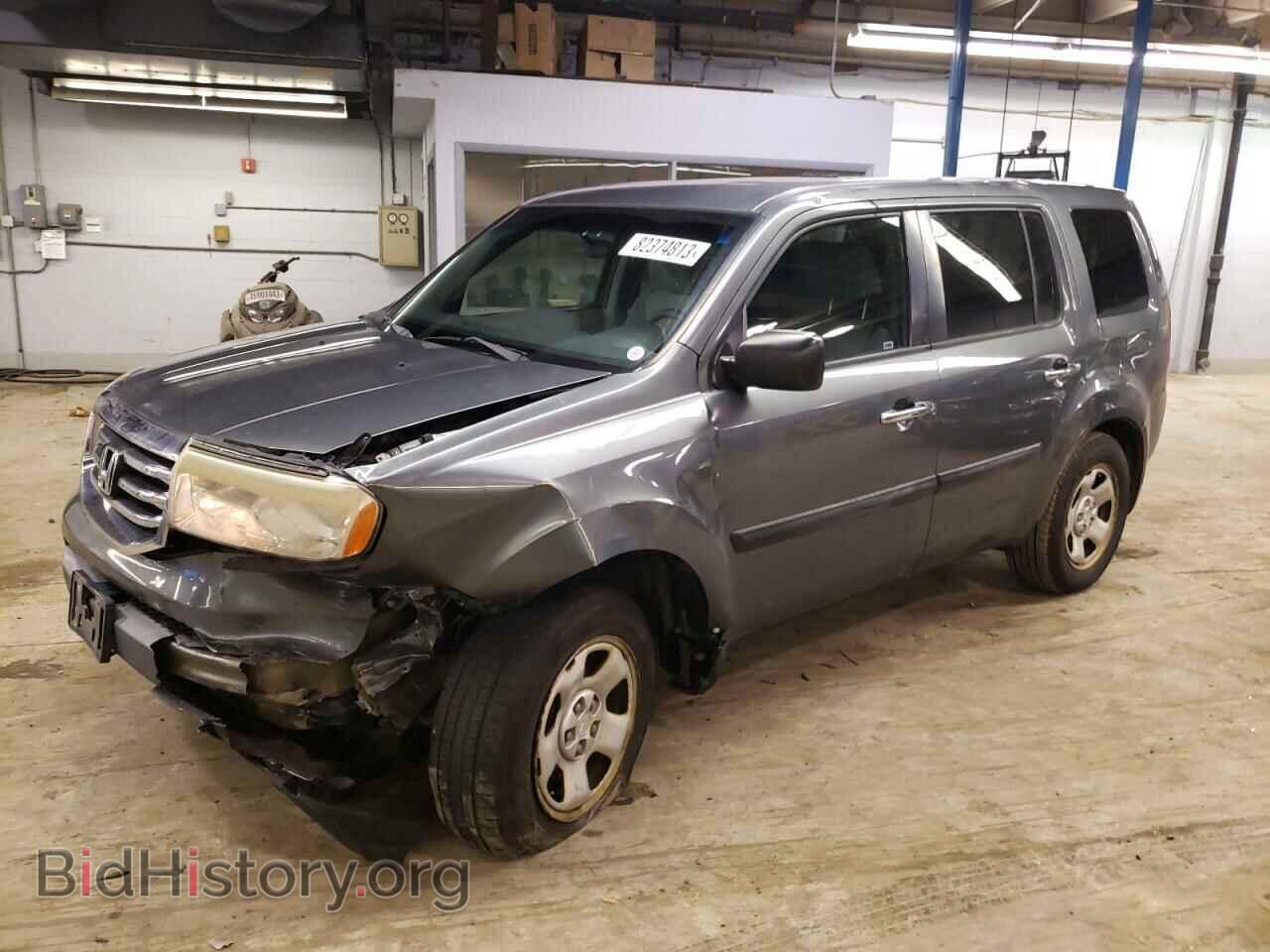 Photo 5FNYF3H25DB028683 - HONDA PILOT 2013