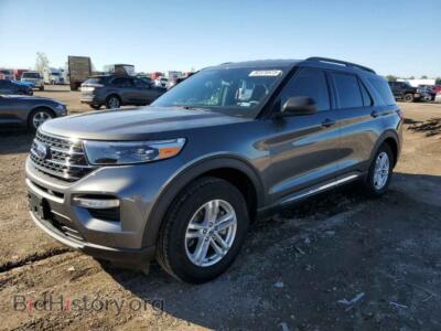 2023 Ford EXPLORER XLT, gray — VIN 1FMSK7DH1PGB08426, Copart