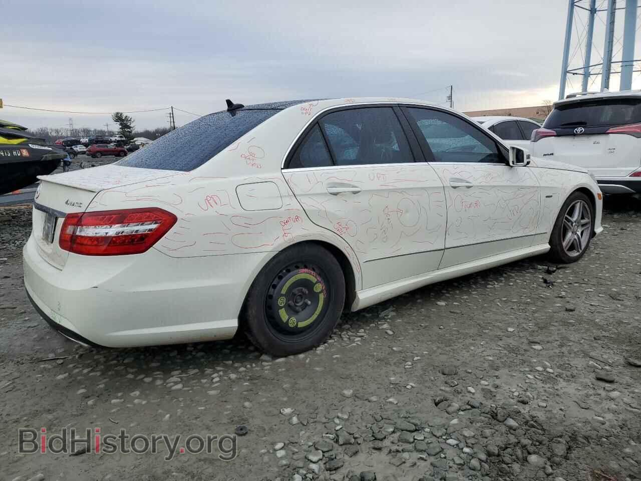 2012 MERCEDES-BENZ E-CLASS - VIN: WDDHF8JB2CA616805 - Фото 3