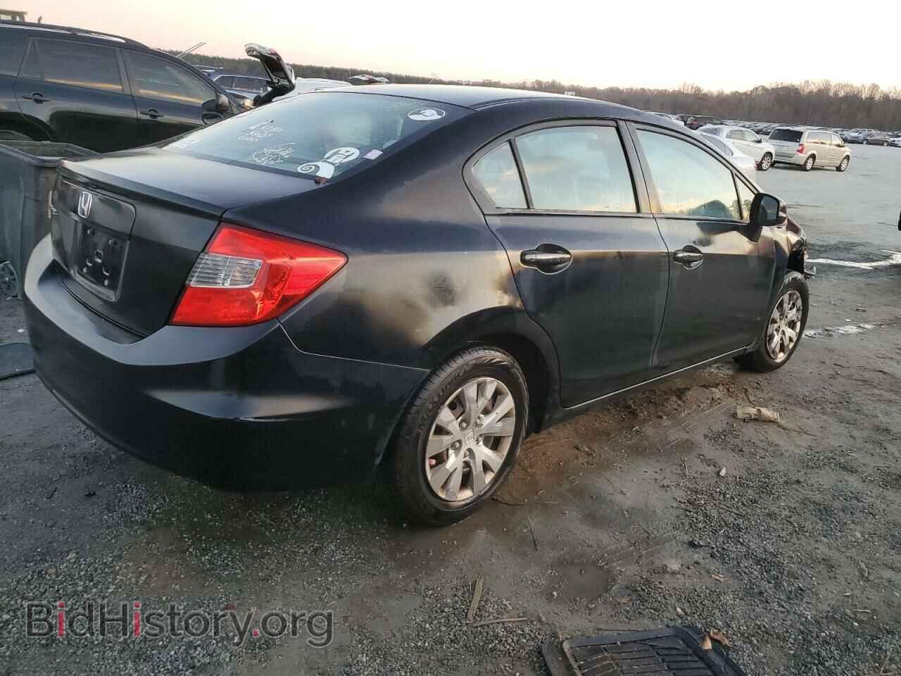 2012 HONDA CIVIC - VIN: 2HGFB2F54CH560964 - Фото 3