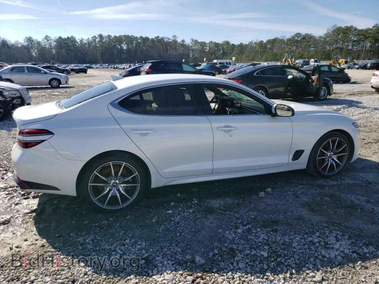 2022 GENESIS G70 BASE - VIN: KMTG54TE0NU094817 - Фото 3