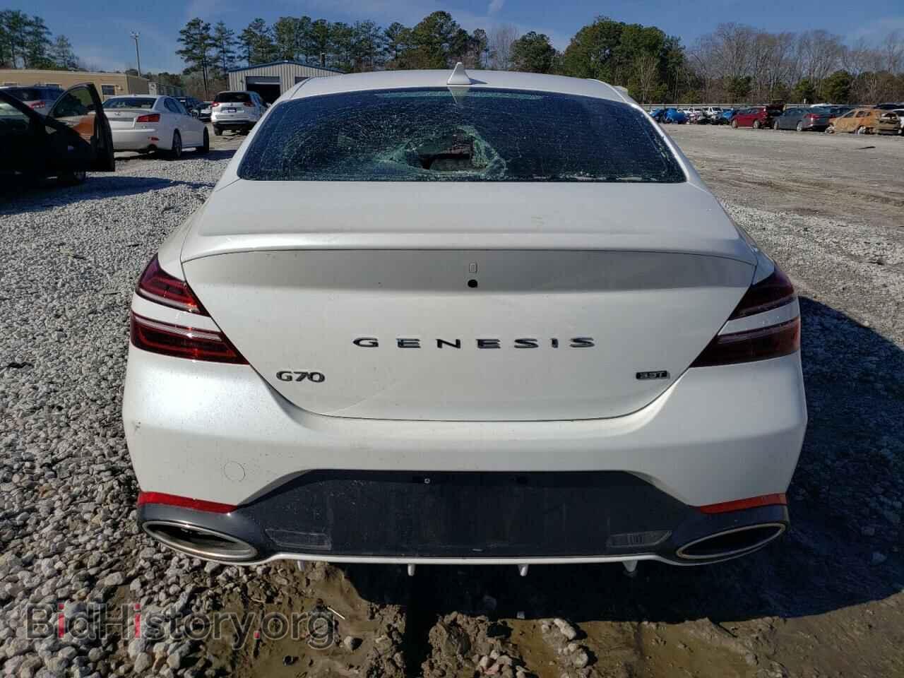 2022 GENESIS G70 BASE - VIN: KMTG54TE0NU094817 - Фото 6