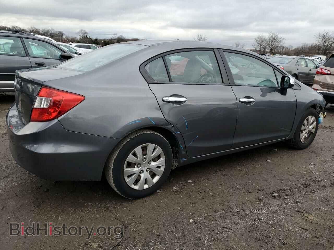 2012 HONDA CIVIC - VIN: 19XFB2F50CE315508 - Фото 3