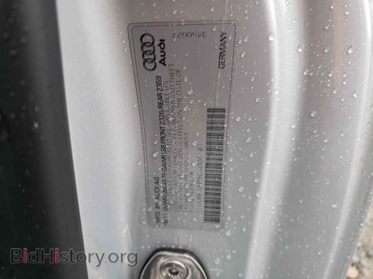 2012 AUDI A5 - VIN: WAURFAFR9CA004187 - Photo 13