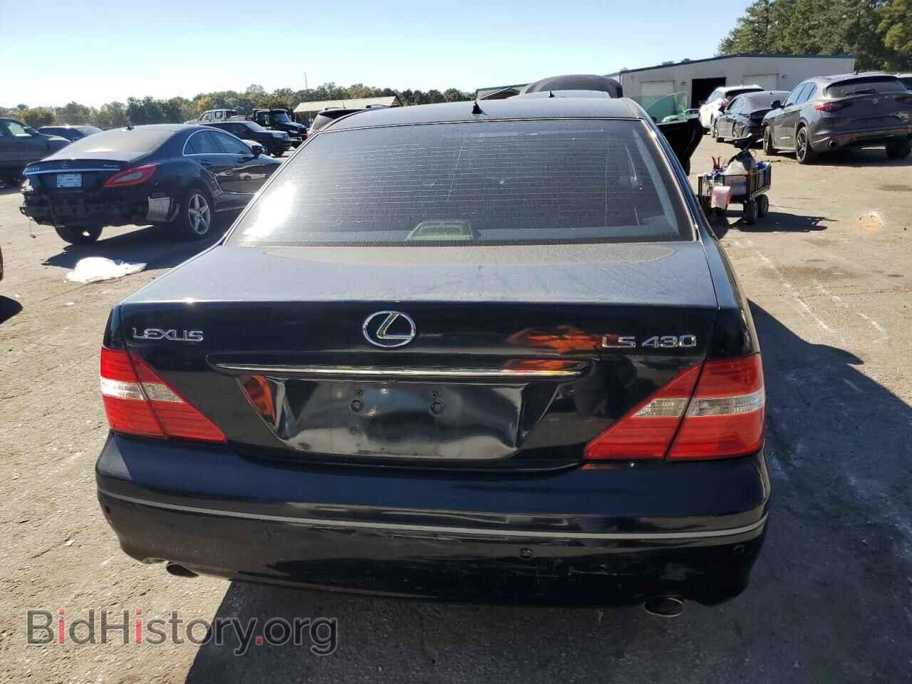 2005 LEXUS LS430 - VIN: JTHBN36F055000791 - Фото 6