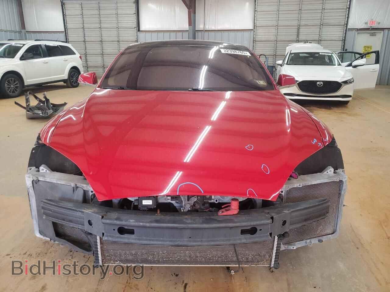 2014 TESLA MODEL S - VIN: 5YJSA1H19EFP39756 - Фото 5