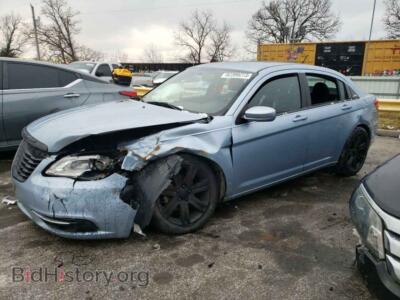 2013 Chrysler 200 Touring, blue — VIN 1C3CCBBB8DN705818, Copart