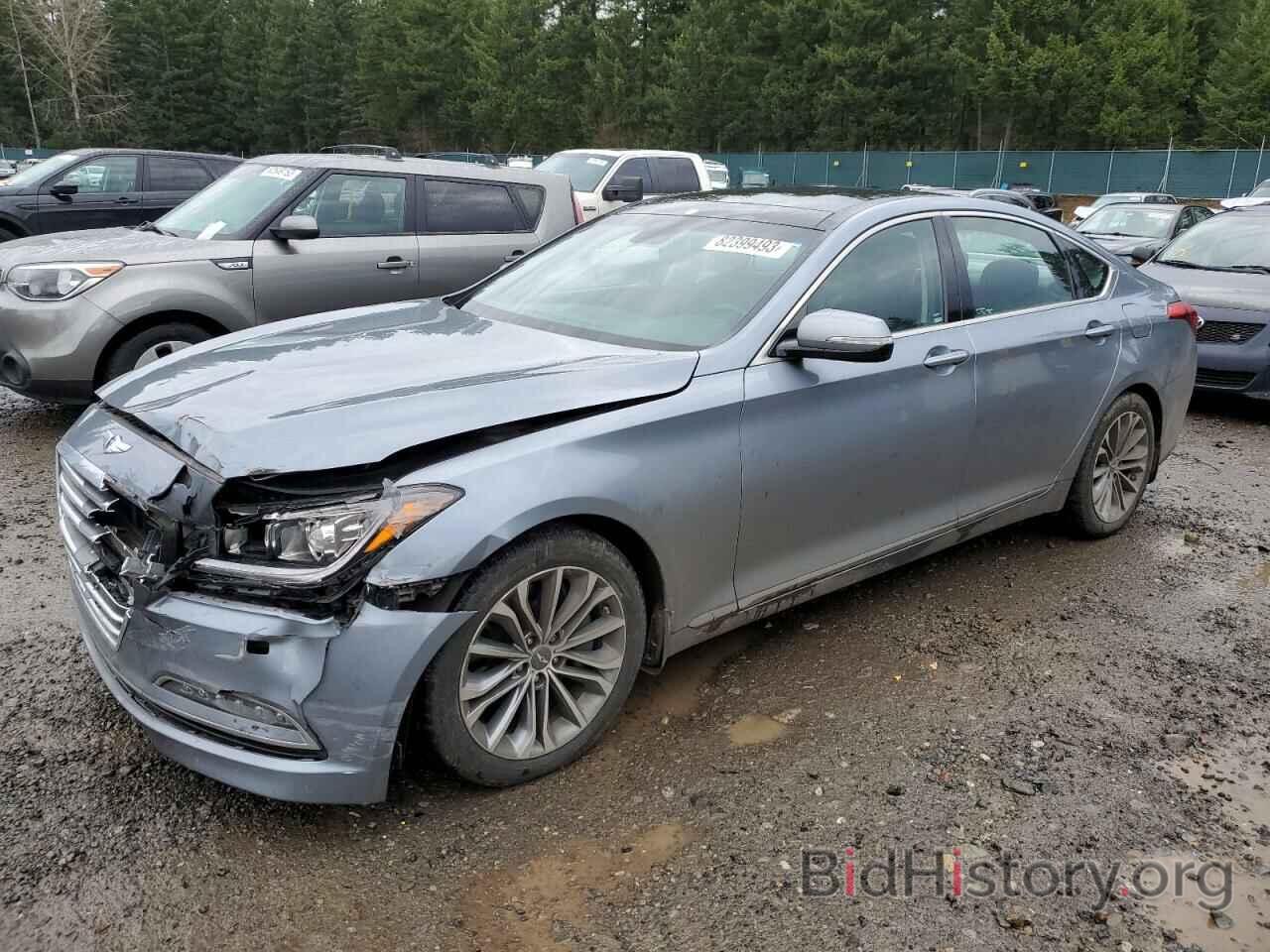 Photo KMHGN4JEXGU108514 - HYUNDAI GENESIS 2016