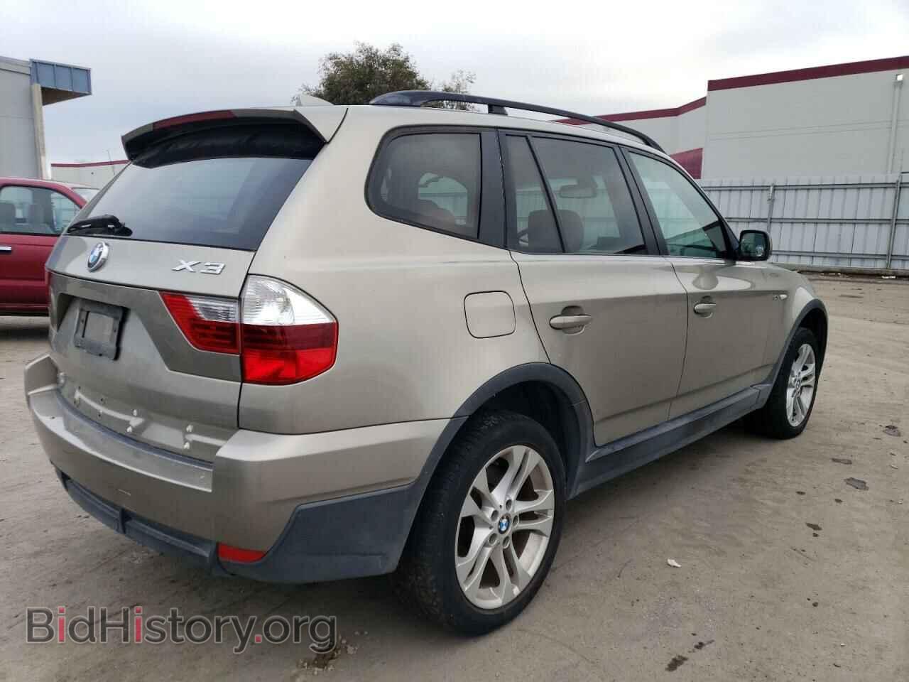 2007 BMW X3 - VIN: WBXPC93417WF21718 - Фото 3