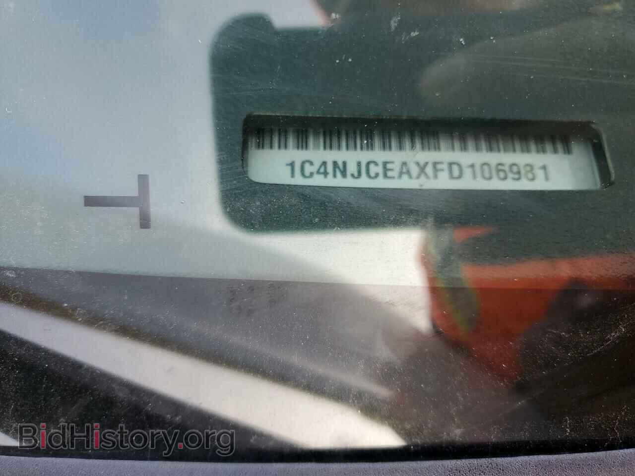 2015 JEEP COMPASS - VIN: 1C4NJCEAXFD106981 - Фото 12