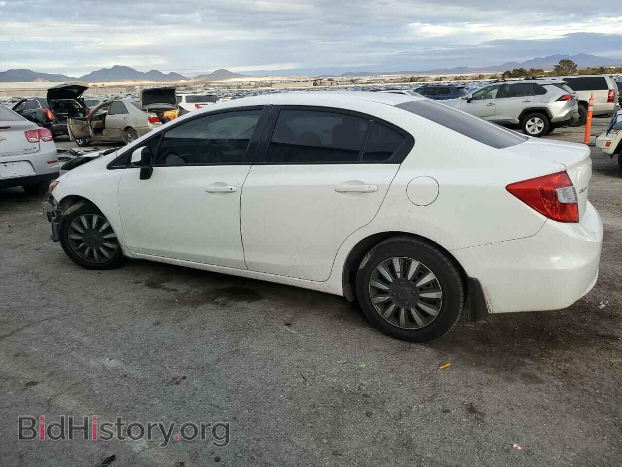 2012 HONDA CIVIC - VIN: 2HGFB2F53CH567307 - Фото 2