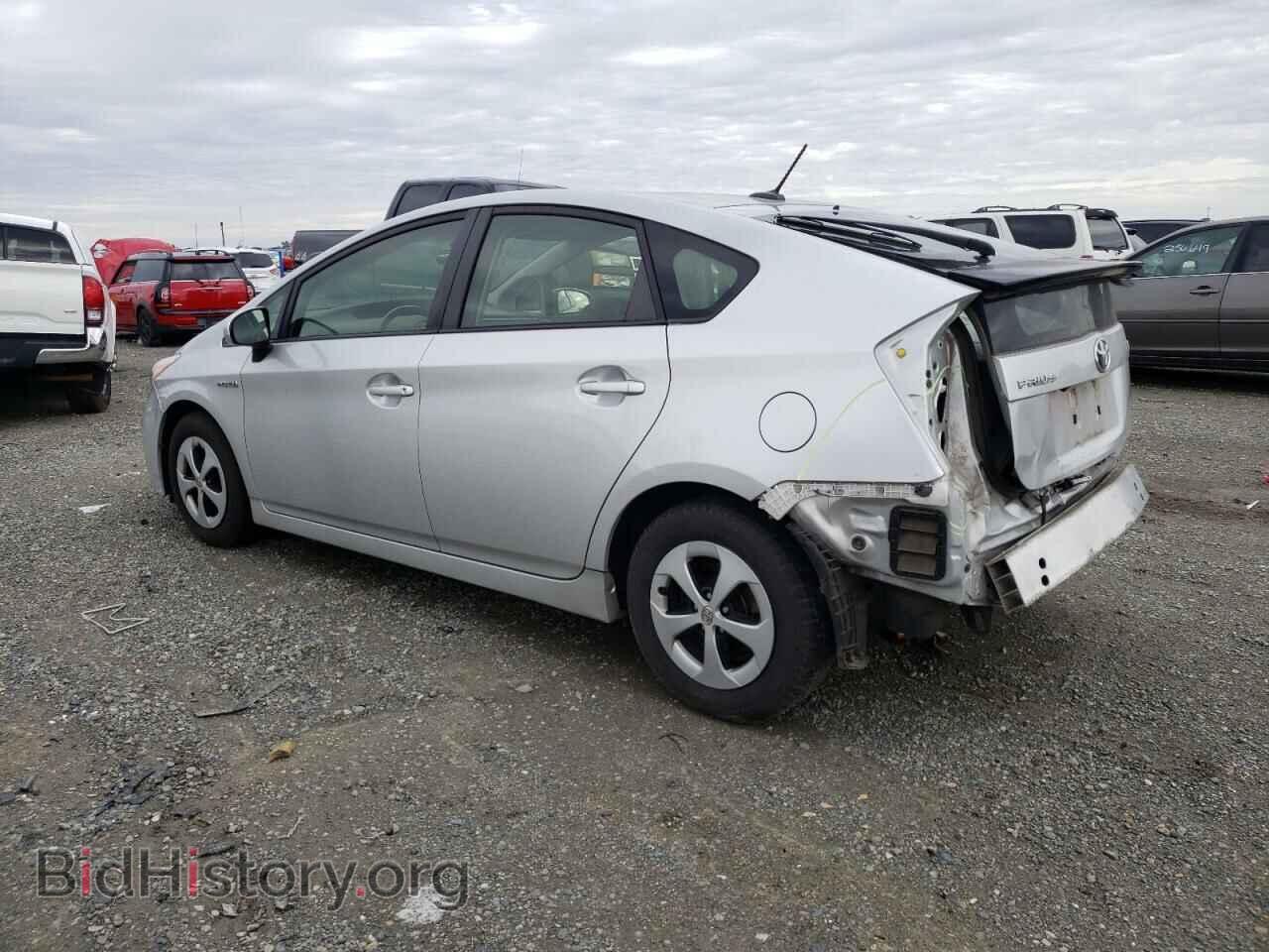2014 TOYOTA PRIUS - VIN: JTDKN3DU3E0387787 - Фото 2