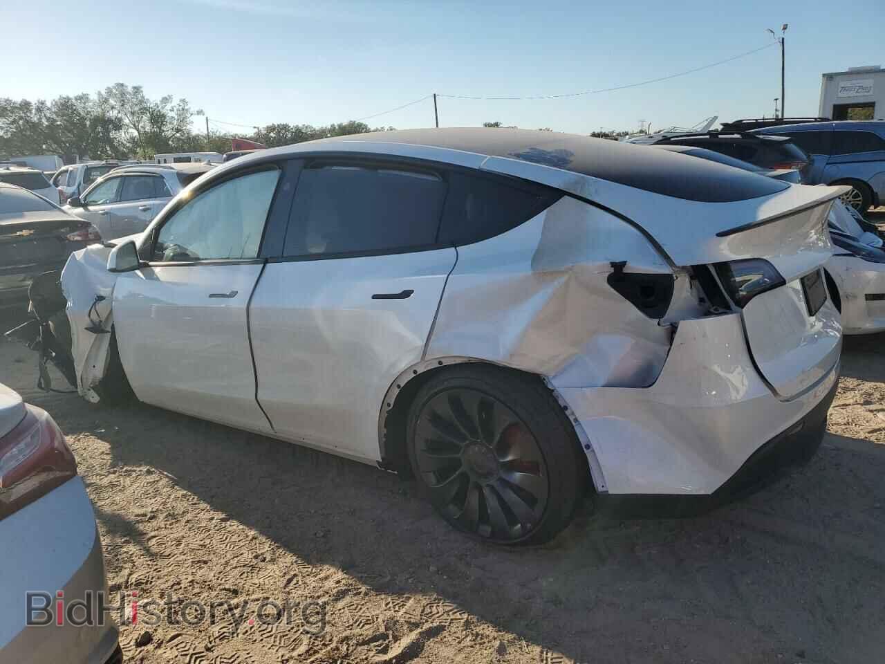 2024 TESLA MODEL Y - VIN: 7SAYGDEF2RA323645 - Фото 2