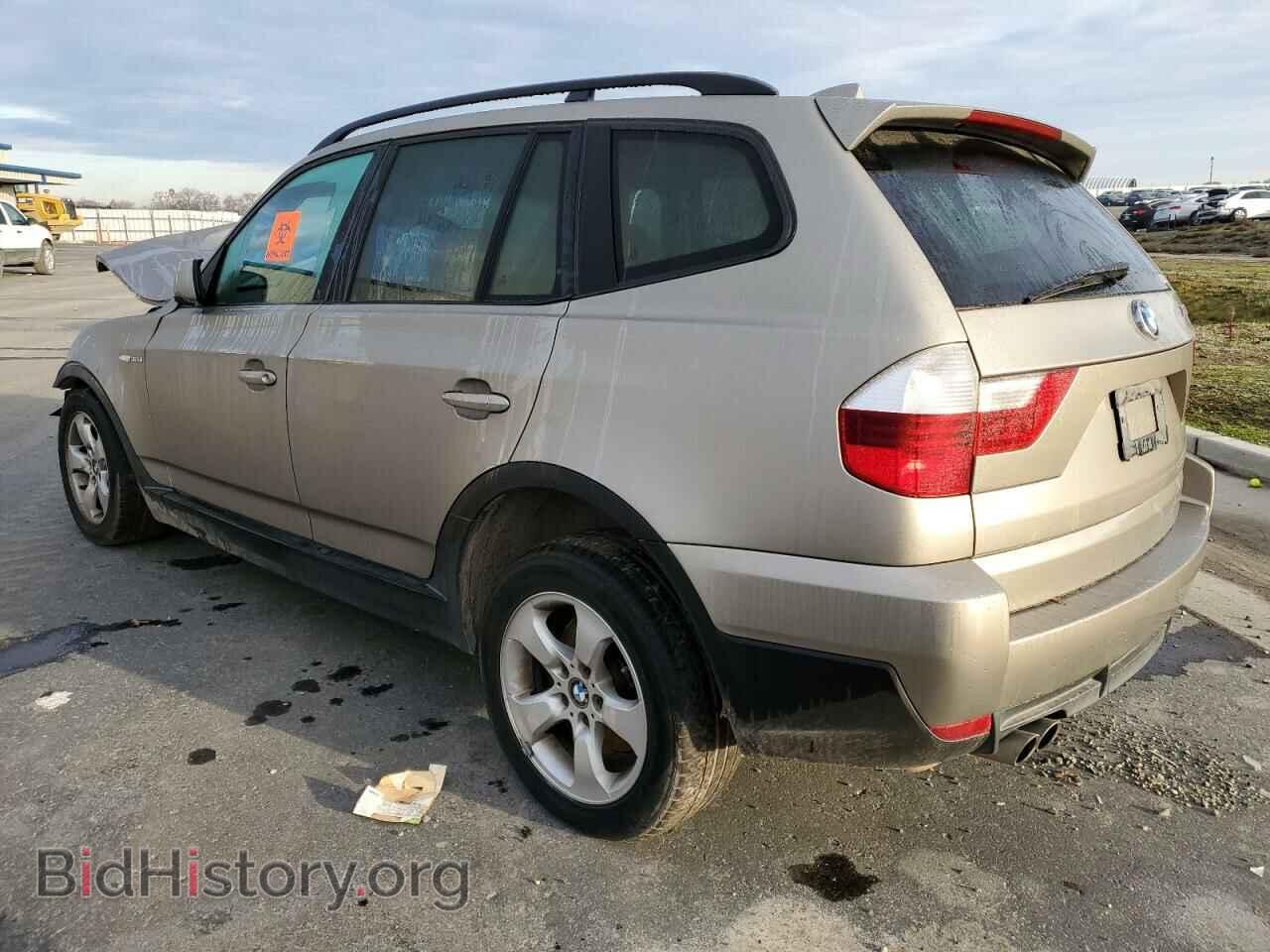 2007 BMW X3 - VIN: WBXPC93457WF09569 - Фото 2