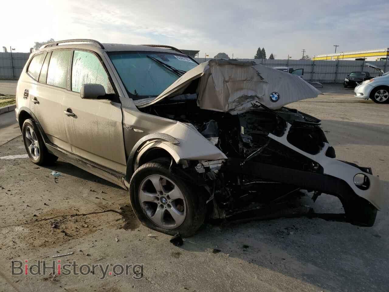 2007 BMW X3 - VIN: WBXPC93457WF09569 - Фото 4