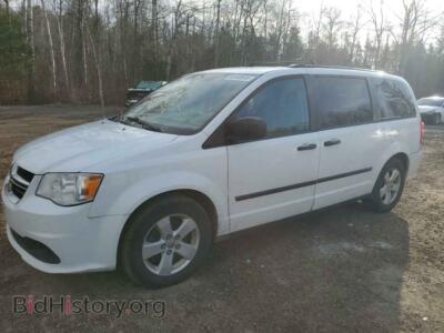 2015 Dodge CARAVAN SE, white — VIN 2C4RDGBG1FR738144, Copart