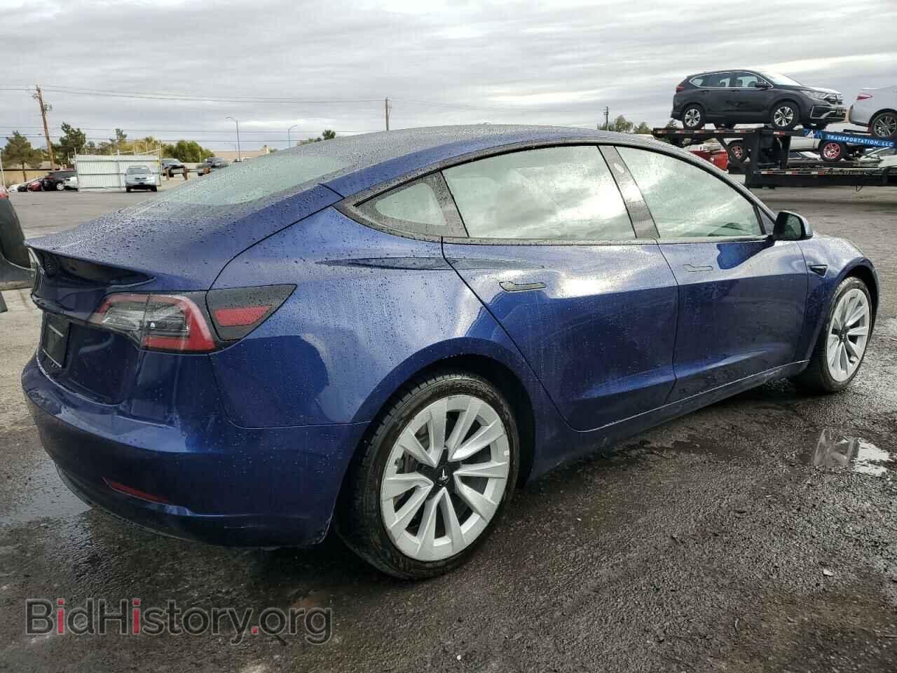 2022 TESLA MODEL 3 - VIN: 5YJ3E1EA6NF369203 - Фото 3