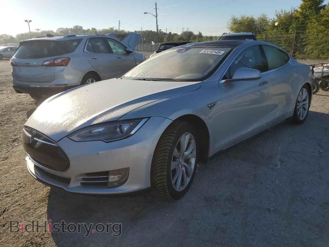 Photo 5YJSA1H43FF091844 - TESLA MODEL S 2015
