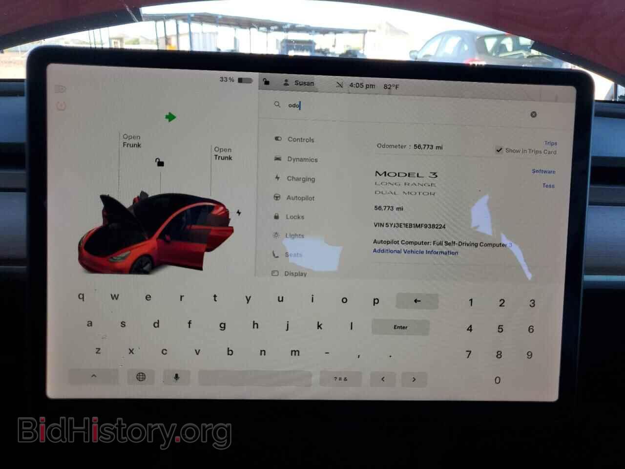2021 TESLA MODEL 3 - VIN: 5YJ3E1EB1MF938224 - Photo 9
