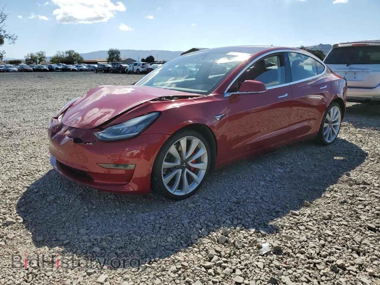 Photo 5YJ3E1EB8JF063199 - TESLA MODEL 3 2018