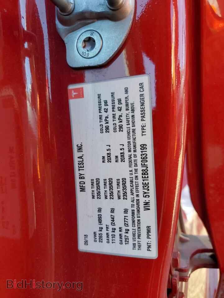 2018 TESLA MODEL 3 - VIN: 5YJ3E1EB8JF063199 - Photo 12