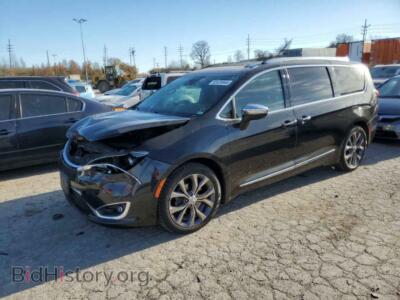 2017 Chrysler PACIFICA Limited, черный — VIN 2C4RC1GG0HR504332, Copart