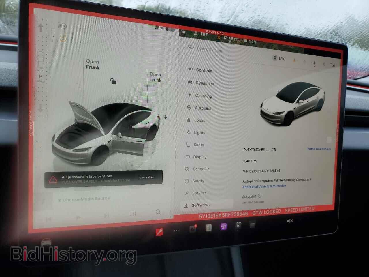 2024 TESLA MODEL 3 - VIN: 5YJ3E1EA5RF728546 - Фото 9