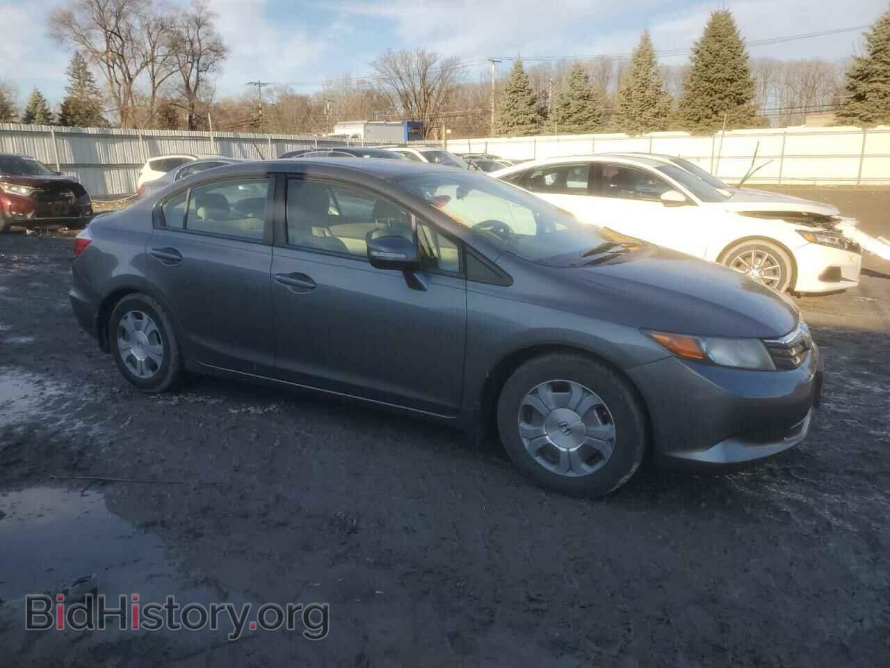 2012 HONDA CIVIC - VIN: JHMFB4F21CS005610 - Фото 4