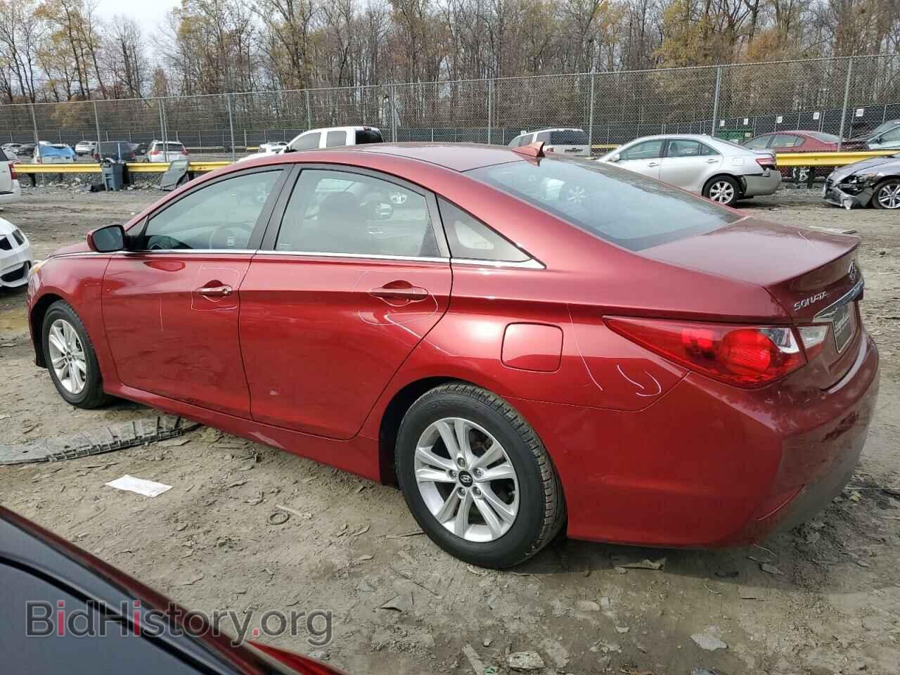 2014 HYUNDAI SONATA - VIN: 5NPEB4AC2EH862047 - Фото 2