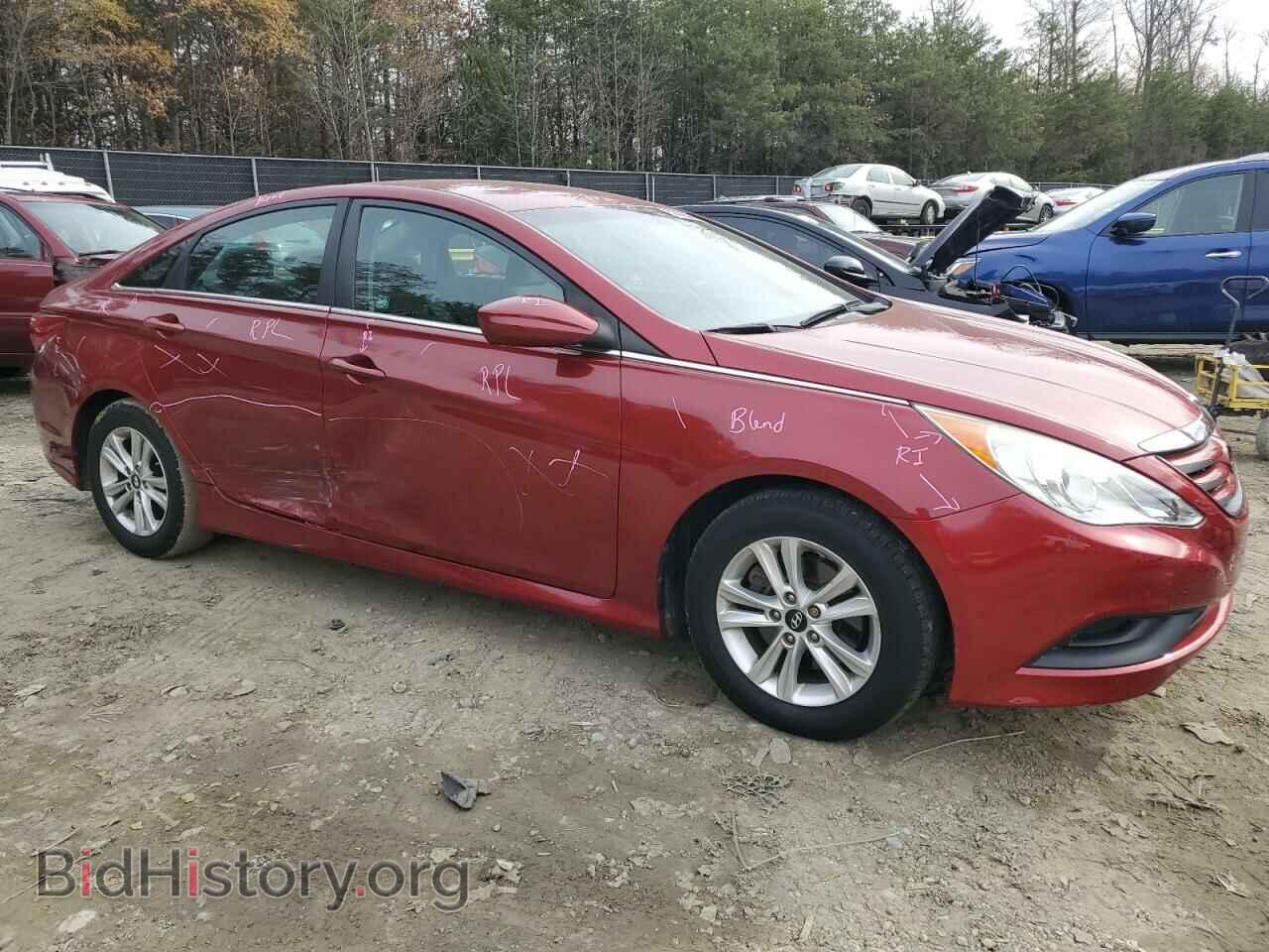 2014 HYUNDAI SONATA - VIN: 5NPEB4AC2EH862047 - Фото 4