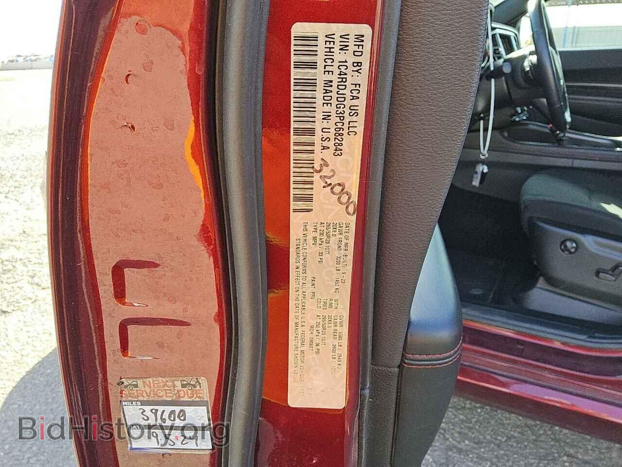 2023 DODGE DURANGO - VIN: 1C4RDJDG3PC682843 - Фото 13
