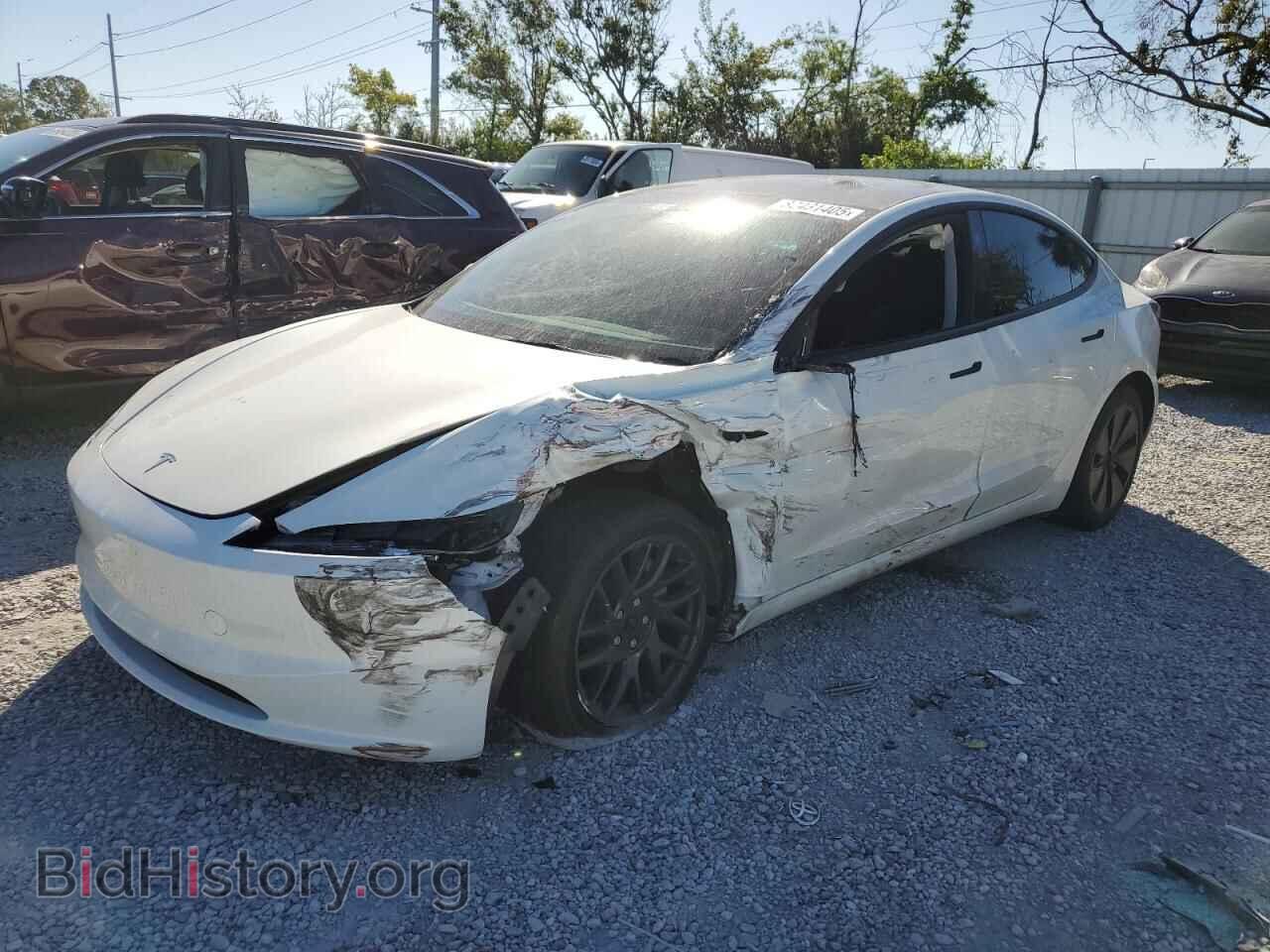Photo 5YJ3E1EA8RF756468 - TESLA MODEL 3 2024
