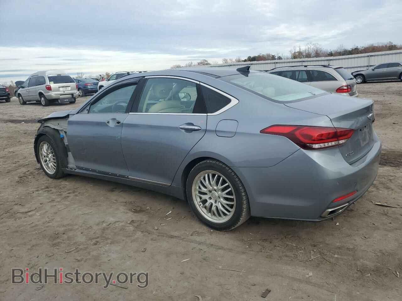 2016 HYUNDAI GENESIS - VIN: KMHGN4JEXGU128746 - Фото 2