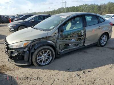 2016 Ford FOCUS SE, золотистый — VIN 1FADP3F28GL249751, Copart