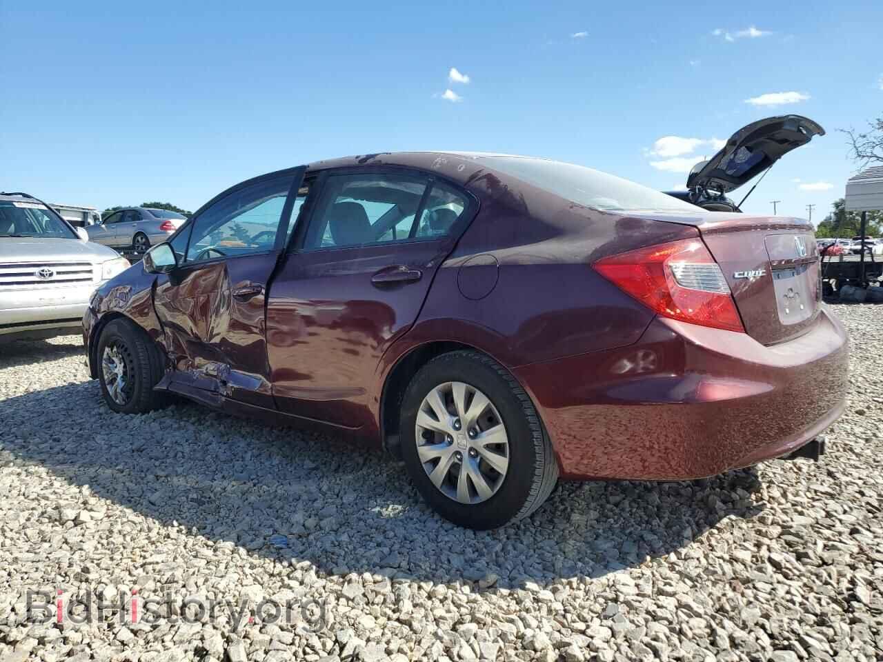2012 HONDA CIVIC - VIN: 19XFB2F53CE347742 - Фото 2