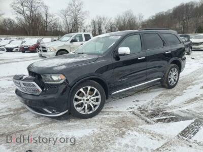 2017 Dodge DURANGO Citadel, черный — VIN 1C4RDJEG8HC691022, Copart