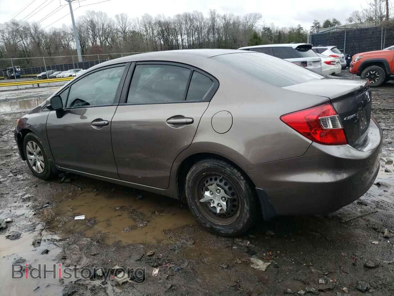 2012 HONDA CIVIC - VIN: 2HGFB2F57CH601135 - Photo 2