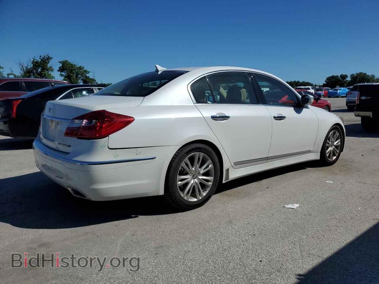 2012 HYUNDAI GENESIS - VIN: KMHGC4DF1CU204536 - Фото 3