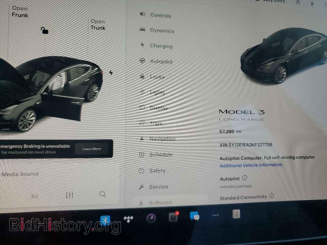 2019 TESLA MODEL 3 - VIN: 5YJ3E1EA2KF327736 - Photo 9