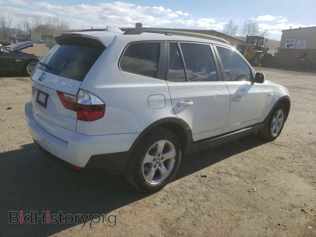 2007 BMW X3 - VIN: WBXPC93407WF18762 - Фото 3