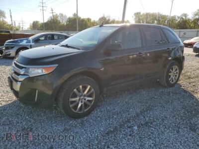 2013 Ford EDGE SEL, черный — VIN 2FMDK3JC7DBB90126, Copart