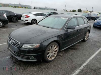 2012 Audi A4 Premium Plus, черный — VIN WAUWFAFL1CA114245, Copart